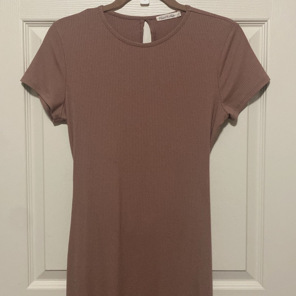 Women's Bodycon Dress | Color: Topaz | Size: Large - Picture 5 of 9